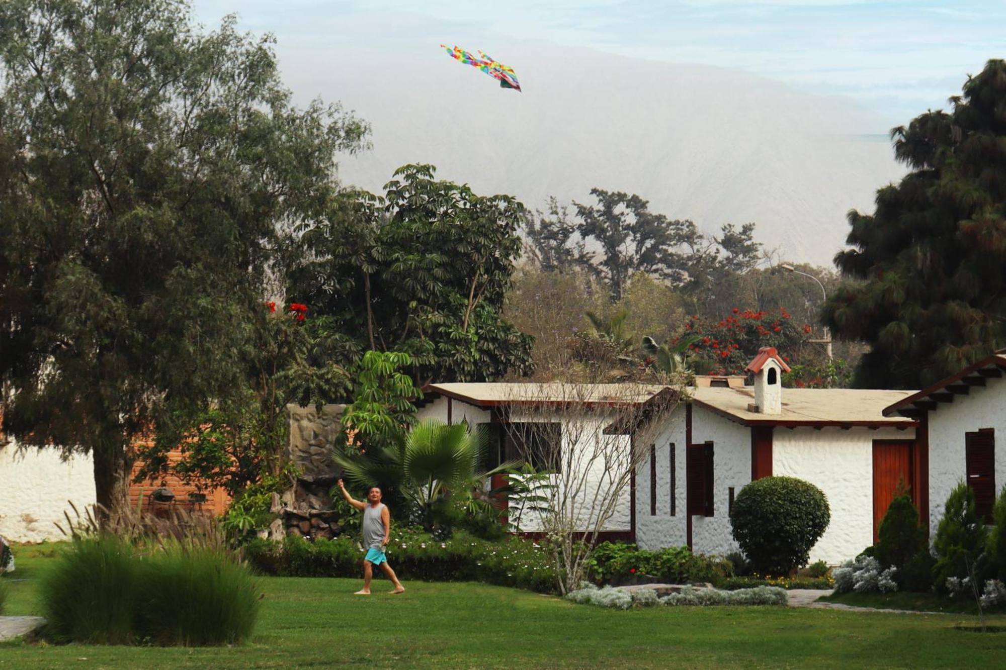 Los Andes - Restaurant & Bungalows เซียเนกียา ภายนอก รูปภาพ
